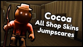 Roblox Cocoa | All Shop Skins Jumpscares