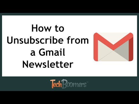Video: How To Block A Newsletter