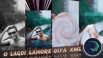 GURU RANDHAWA LAHORE SONG NEW TRENDING XML FILE VIDEO BY ZX ROHAN CREATION