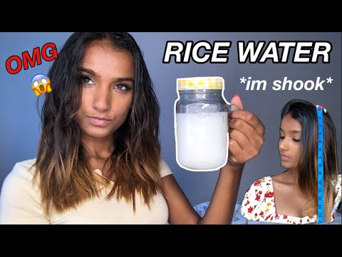 3 DAYS OF RICE WATER FOR EXTREME HAIR GROWTH