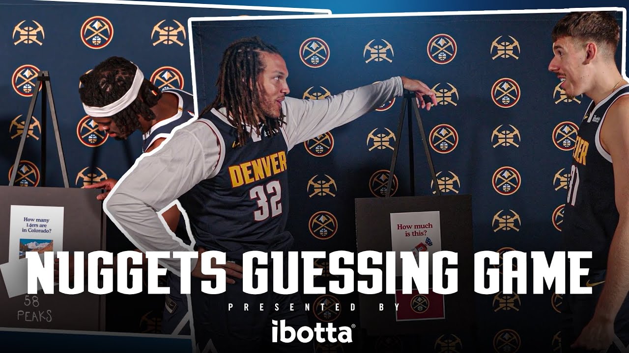 Who Knows More? Denver Nuggets Players Take On The Guessing Game!
