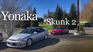 Skunk 2 exhaust vs Yonaka exhaust