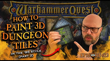 WARHAMMER QUEST ’95 3D Dungeon Tiles - Part 2