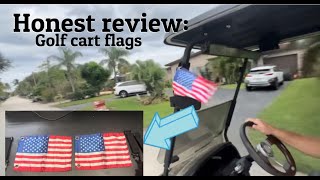 Chat history2PCS Golf Cart Flags, Double-Sewn Slik Satin Fabric 6 x 9"Golf Cart Flags, Easy Installa