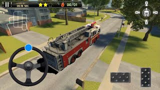 Fire Truck Parking Simulator Android Gameplay (HD) screenshot 5