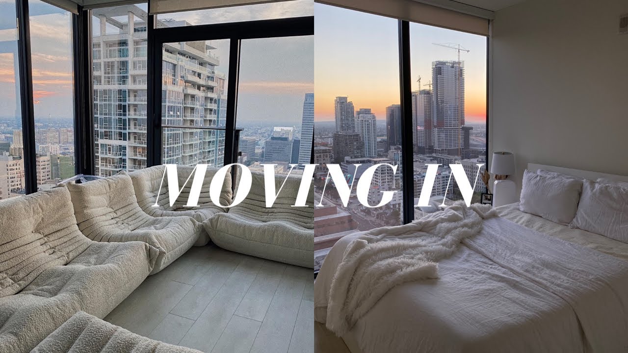 Переезжаю в свою квартиру в Лос-Анджелесе! | Экскурсия по пустой квартире и её декор