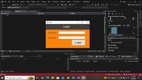 How to Create Login Form in VB.Net with SQL Database