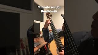 Beethoven Minueto en Sol Arranged for Classical Guitar | Captivating Rendition #guitar #guitarra