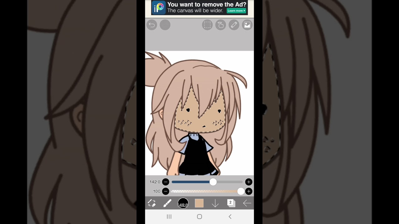 туториал как правильно краситься (ЭТО ПРОСТО ПЕРСОНАЖ😅)