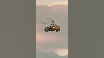 Ka-50 Strikes Artillery Site in Conflict Zone! #dcs #shorts