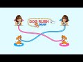 Кира и Папа играют в Dog rush :Draw to save games