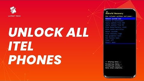 How To Hard Reset All Itel Phones Pattern Password Pin | Unlock Itel Pattern Lock