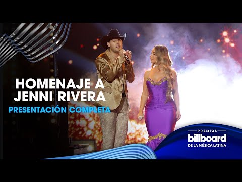 Chiquis rinde homenaje a Jenni Rivera junto a Calibre 50 y Los Sebastianes | Premios Billboard 2023