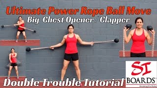 Powerful Back Exercise With Power Rope Ball Tutorial | Si Boards Power Rope Ball Powerful Back Exercise With Power Rope Ball Tutorial | Si Boards Power Rope Ball