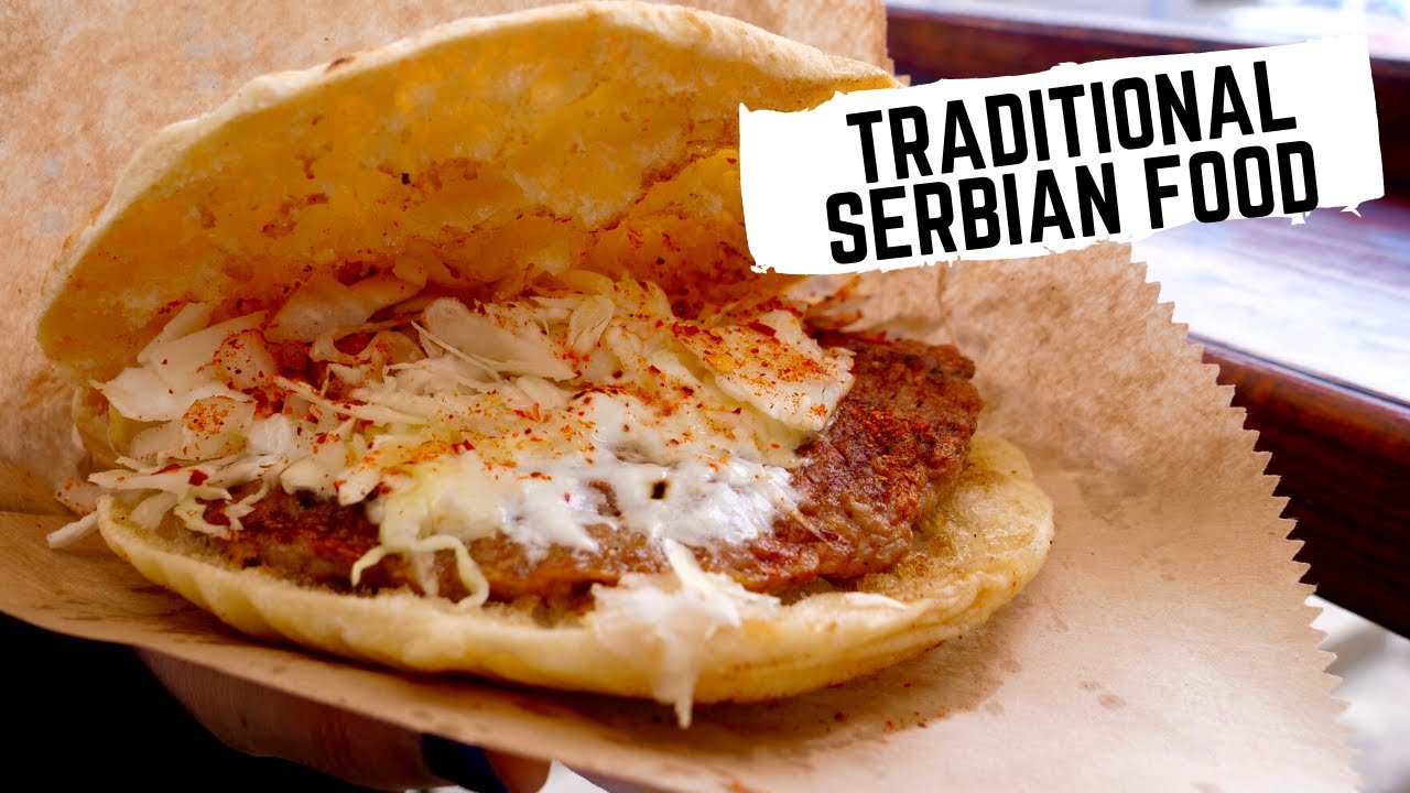 Serbian Burger King of BELGRADE, Serbia | BEST traditional SERBIAN FOOD at OLD SCHOOL restaurants | Chasing a Plate - Thomas & Sheena