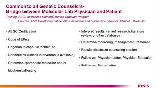 Genetic Counseling in ALS: When and Why