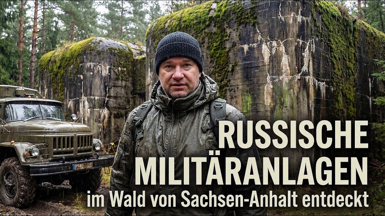 Russische Militäranlagen im Wald entdeckt! | Lost Places Sachsen-Anhalt