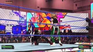 WWE 2K26: Sonya Blade vs. Tifa Lockhart