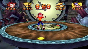 Crash Bash - Ring Ding Platinum Relic
