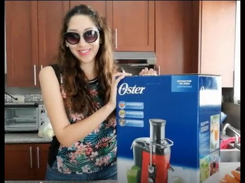 Cómo usar el extractor de jugos 3 en 1 Oster 👇 FPSTJE320S 