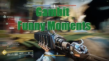Gambit Funny Moments! | Destiny 2 | KILL THEM ENVOYS