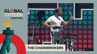 The Chainsmokers Perform &#39;One&#39; &amp; &#39;Roses&#39; | Global Citizen Festival NYC 2017