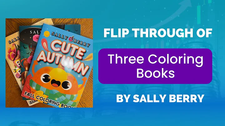 Flip Through of Three Coloring Books by Sally Berry