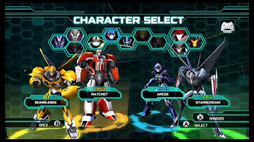 Transformers Prime The Game Wii U Multiplayer Emblem Battle part 1