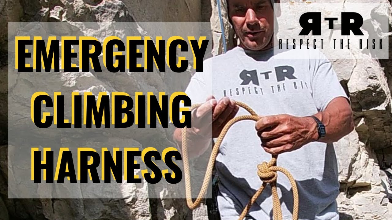 Make an Emergency Harness from Rope, Webbing or Cord 