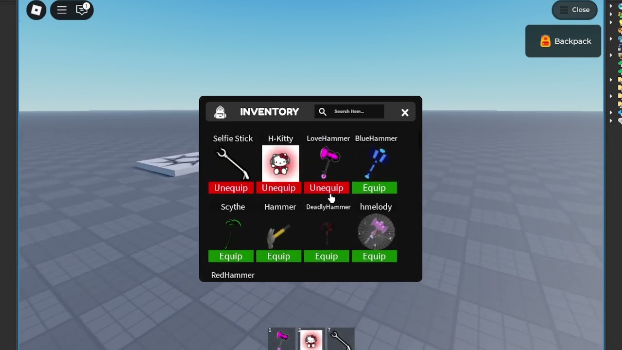 Inventory System In Roblox Studio YouTube 