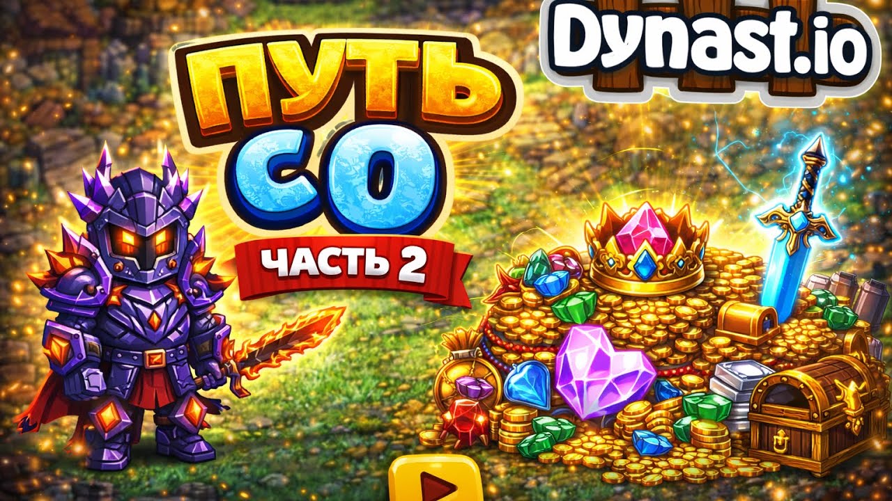 ПУТЬ С 0 В DYNAST.IO(2ЧАСТЬ)