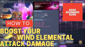 MU Origin2 BOOST UR WIND ELEMENTAL ATK DAMAGE