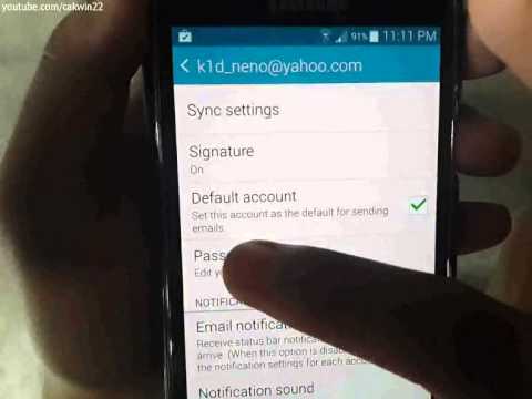 android 6.0 change gmail password