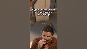 Cypher mains when no one pushes their setup...