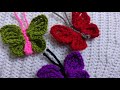 How to crochet butterfly| Easy, simple and quick crochet for beginners!