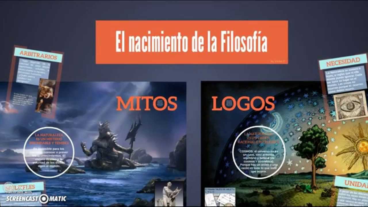 Origen de la Filosofía: del mito al logos. - YouTube