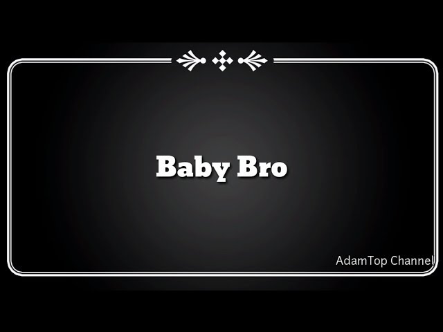 (Lirik Video) Baby Bro - Zizan Razak Feat. Hannah Delisha class=