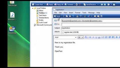 I4W-0102: OpenText Imaging for Windows 4.0 Registration Tutorial