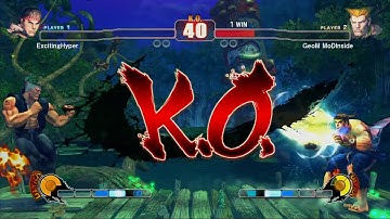GeoM MoDInside (Guile) vs ExcitingHyper (Ryu) Part 1.wmv