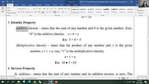 WEEK 4 - PROPERTIES AND OPERATIONS ON INTEGERS