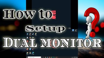 How to setup dual monitor (without video/graphics card)