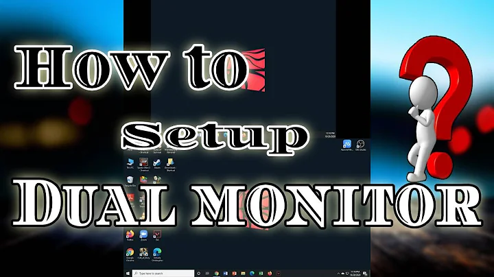 How to setup dual monitor (without video/graphics card)