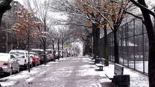 Frozen New York. Music: 