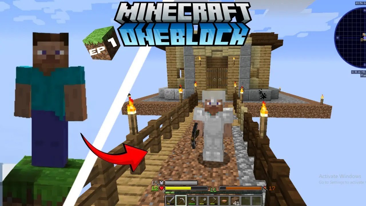 One Block Survival Series || Ep #1 || In Hindi (हिन्दी) - YouTube