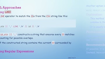 How to Update Oracle Tables Using a CSV String for ID Values