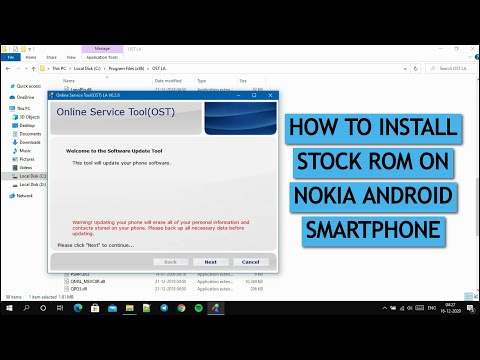 How To Install Stock Rom On Nokia