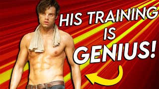 Sebastian Stan Did THIS To Get Ripped For The Winter Solider! (FULL PROGRAM!)