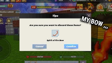 I lost my s7 bow in Skyblock Blockman go #ytvideo #viralvideo #bgskyblock