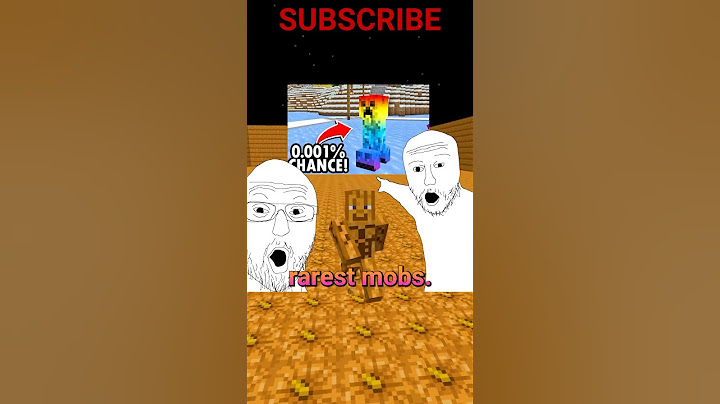 LIMITED TIME mobs in minecraft!