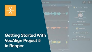 Getting Started With VocAlign Project 5 in Reaper